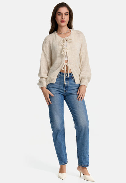 CARDIGAN MIT SCHLEIFE